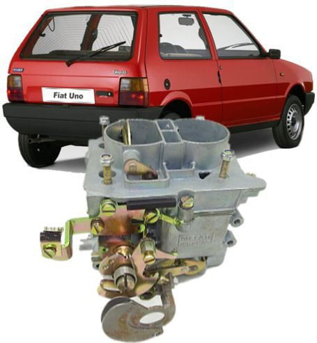 Carburador Uno Mille 1.0 Brio Duplo Gasolina Novo