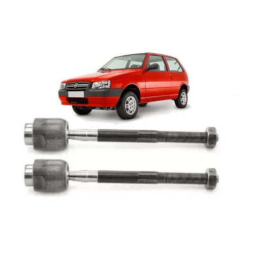 Par Braço Barra Axial Direção Mecânica Fiat Uno Mille 2002