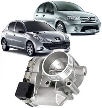 Corpo Borboleta Tbi 206 207 307 C3 Picasso 1.6 16v Gasolina / Flex - 0280750085