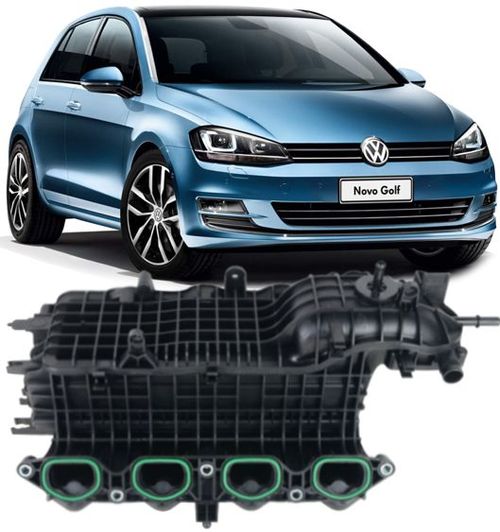 Coletor Admissao Audi Q3 A3 A1 Jetta Golf Polo 1.4 Tsi