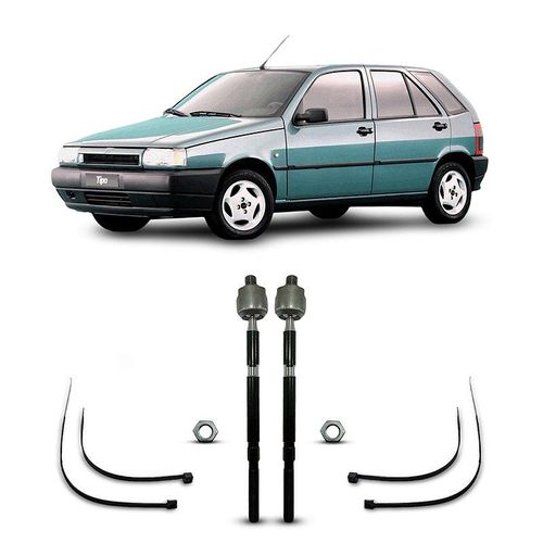 Par Barra Axial Direção Fiat 145 Esportivo 1995/1999
