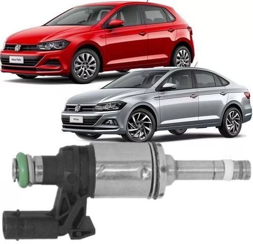 Bico Injetor Virtus Up Polo T-cross 1.0 Tsi 3cc Golf Tiguan 1.4 Tsi Flex - 04e906036