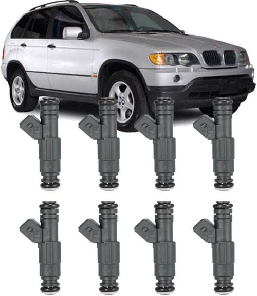 Kit 8 Bico Injetor Bmw X5 4.4I e 4.6Is V8 de 2001 À 2003 - 0280155823