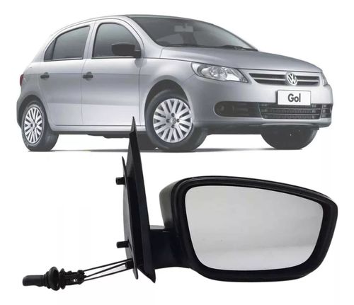 RETROVISOR DIREITO EXTERNO VW GOL G5 2008/2012 COM CONTROLE