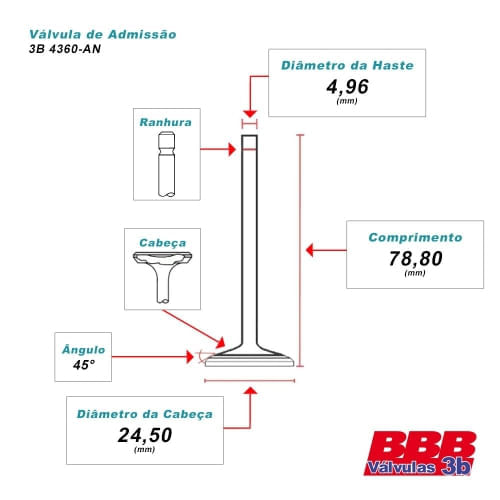 VALVULA ADMISSAO - CHERY QQ 1.1 16V