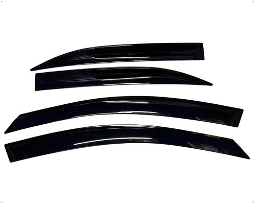 Calha De Chuva Acrílico Para Carros Gm Onix 2012 até 2019 / Novo Prisma 2013 até 2020 04  Portas