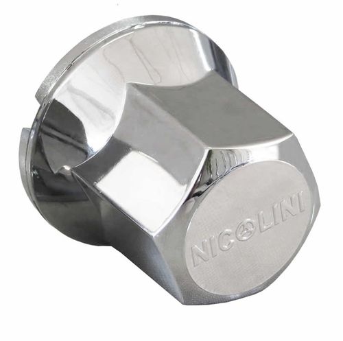 Capa Porca de Roda Cromada Chave 33mm