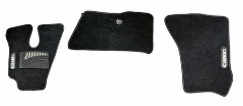 Carperte Tapete Veludo c/ Vies Interno da Cabine Caminhão Ford Cargo 815e