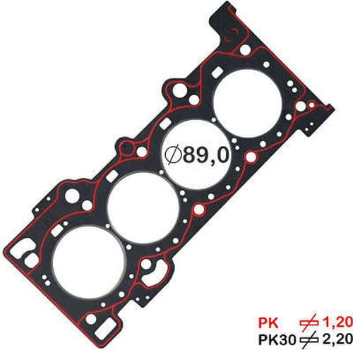 JUNTA DO CABECOTE - FORD FUSION 2.0 16V ECOBOOST APOS 2016