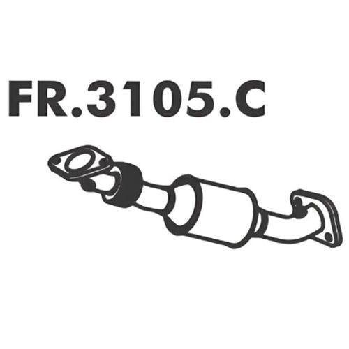 Catalizador Focus Hatch/Sedan 2.0 16V 05/ Duratec