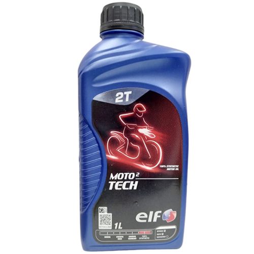 Óleo Sintético Moto 2 Tech - 2 tempos  elf - 1l