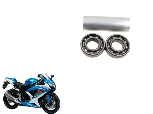 Bucha Interna Espaçadora Roda Dianteira Suzuki Gsxr 750 Srad 11-13