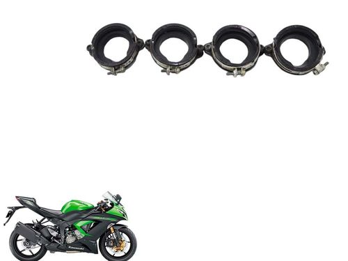 Coletor Admissão Kawasaki Zx 6 Zx6 13-16