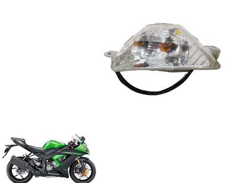 Pisca Dianteiro Esquerdo Kawasaki Zx 6 13-16c/detalhe