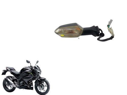 Pisca Dianteiro Esquerdo Kawasaki Z 300 15-16c/detalhe