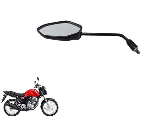 Espelho Retrovisor Esquerdo Cg 160 Start 2016 2024 C/detalhe