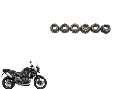 Porca Escapamento Tiger 800 Tiger800 2016 2020