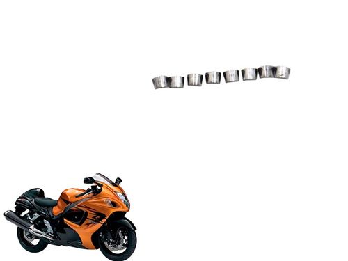 Trava de Válvula 8 Und Suzuki Hayabusa 1300 09-19