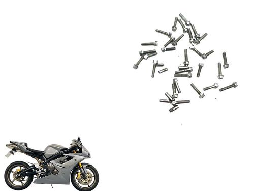 Kit Parafusos Tampas Triumph Daytona 675 06-10