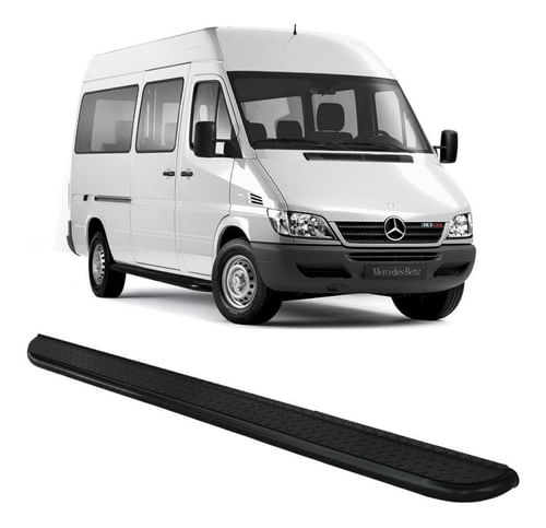 Estribo Chapa Sprinter 415D Preto
