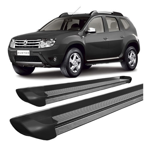 Estribo Duster Personalizado Preto