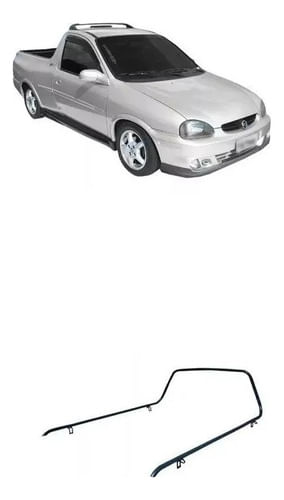 Santo Antônio Corsa Pick Up Preto