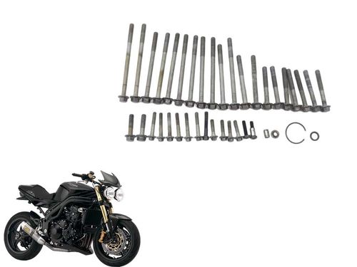 Kit Parafuso Carcaça  Motor Triumph Speed Triple 1050 06-10