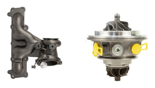 NÚCLEO DO TURBOCOMPRESSOR DE AR  - Modelo K03