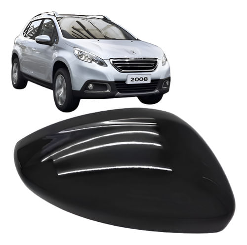 Capa Retrovisor Peugeot 2008 Lisa 2015 / 2021 - Passageiro