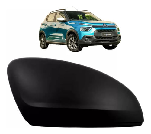 Capa Retrovisor Citroen C3 2022/2024 Preto Fosco- Passageiro