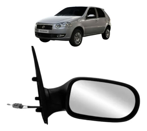 Retrovisor Palio 2011 / 2013 El Elx Hlx 4 Porta - Passageiro