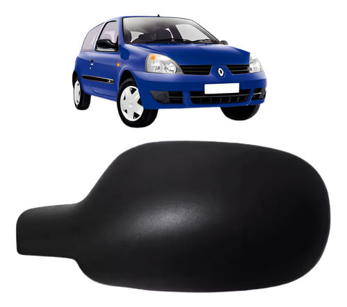 Capa Retrovisor Renault Clio 1999 Até 2012 - Lado Passageiro