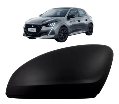 Capa Retrovisor Peugeot 208 -2013 Em Diante Fosca- Motorista