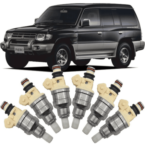KIT 6 BICO INJETOR MITSUBISHI PAJERO 3.0 V6 12V 1991-1998