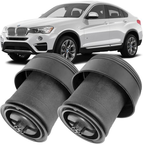 Par de Bolsa de Ar Suspensão Traseira Bmw X5 e X6 F15 F16  de 2014 À 2018