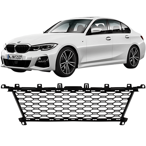 Grade do Parachoque Dianteiro Bmw 320i 330i M340i G20 de 2019 À 2025 - Central