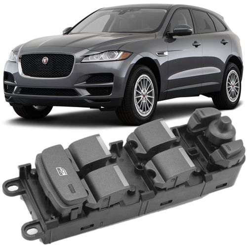 Comando Botao Vidro Eletrico F-pace de 2016 À 2020