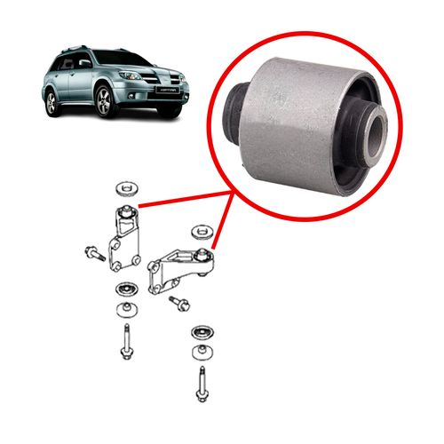 Bucha do coxim diferencial Mitsubishi Airtrek 2.4 16V 2003 A 2007