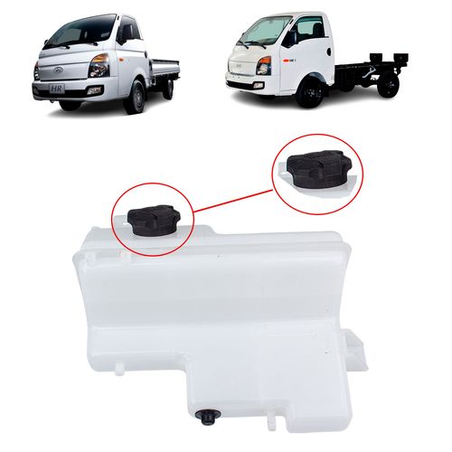 Reservatório de Água do Radiador Hyundai HR Todos 2006 A 2018