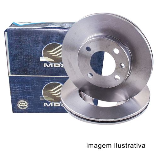 Disco Freio Peugeot 2008 2016 a 2019 - 512863 - D695E