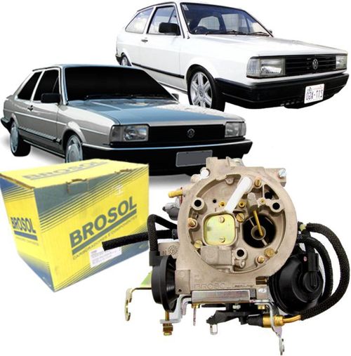 Carburador 2E Gol GT GTS Santana Parati Saveiro Voyage AP 1.8 à Alcool Original Solex Brosol