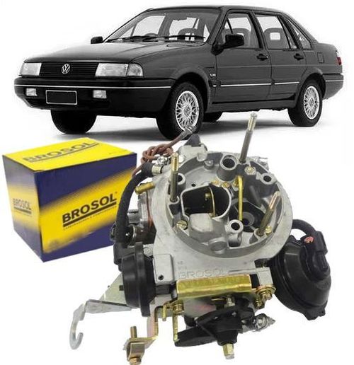 Carburador 3E Santana Quantum Versailles Royalle 2.0 Gasolina Solex Brosol