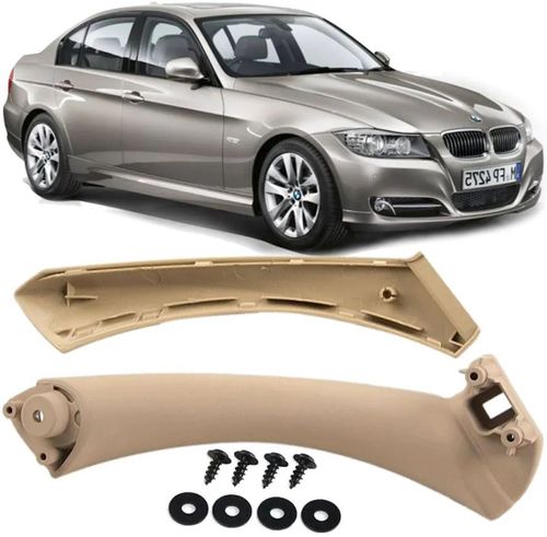 Puxador Porta Esquerda Bmw 320i 325i 330i 328i 335i E90 E91 de 2005 À 2012 - Bege Caramelo