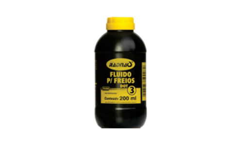 Fluido de Freio dot3 200mL - Radnaq