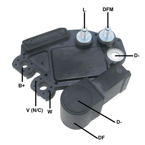 Regulador Voltagem Peugeot Boxer 1996 a 2021 - 838408 - GA930