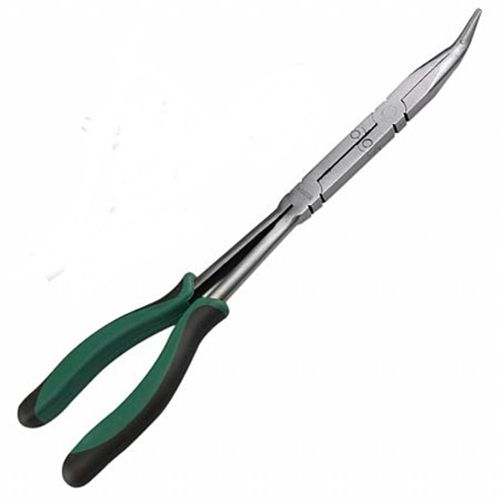 Alicate de Bico Meia Cana Extra Longo Curvo 13.1/2 Polegadas - Sata