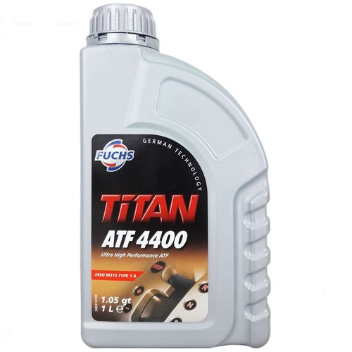 Óleo Lubrificante Sintético para Transmissão Automática Titan ATF 4400 Dexron 3 Tecnologia German Fuchs 1L