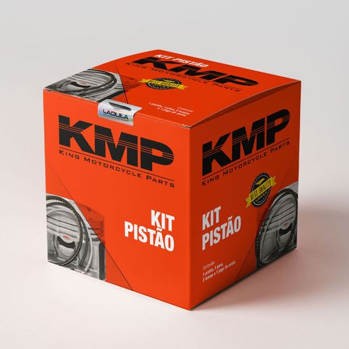 PISTAO KIT C/ANEL KMP BROS 150 03 A 05 STD