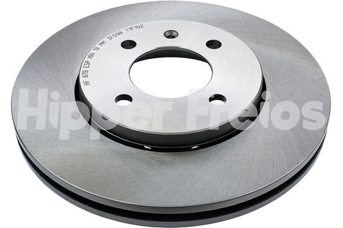 DISCO FREIO (DIANT) (VENTIL) (256 MM) (4F) / SAVEIRO 14-  G.VI / HIPPER FREIOS HF-87B