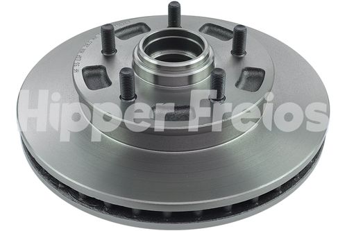 Disco Freio ( Diant) Ventil ( 5f) ( C/ Cubo) ( Cada) / Blazer 97-11 4x2 / Hipper Freios Hf-55